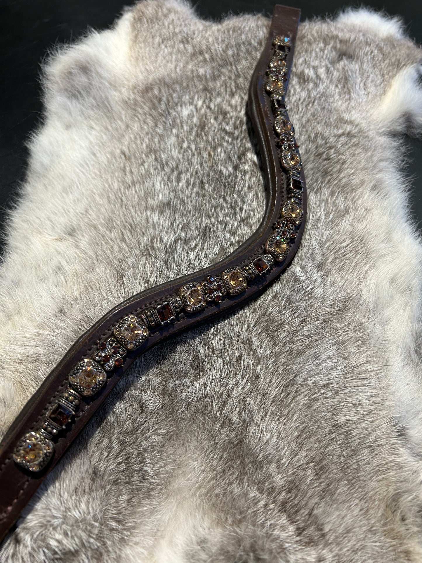 Handmade swarovski browband