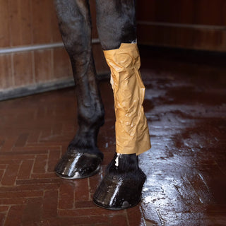 Horse leg clay paper rol