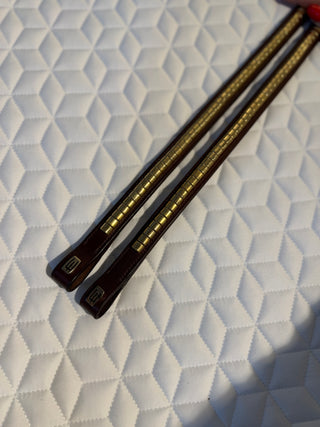Brass clincher Browband