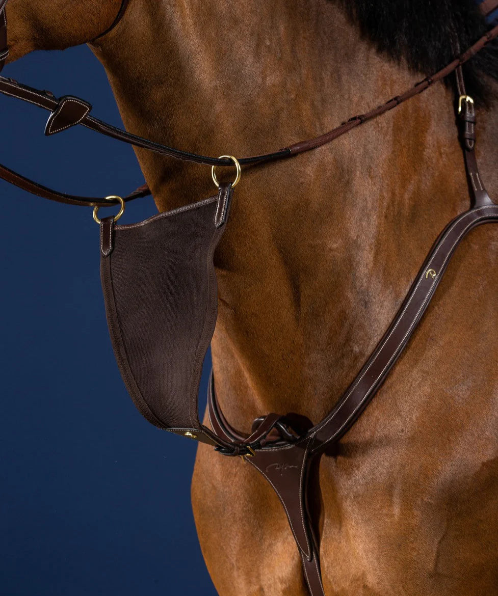 Dyon elastic bib martingale attachment