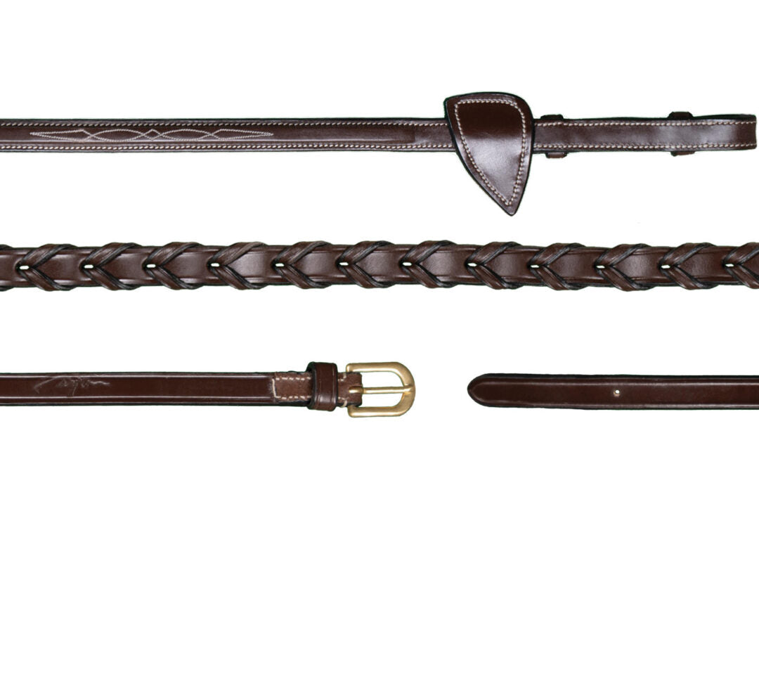 Dyon laced reins