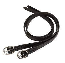 Leather spur strap